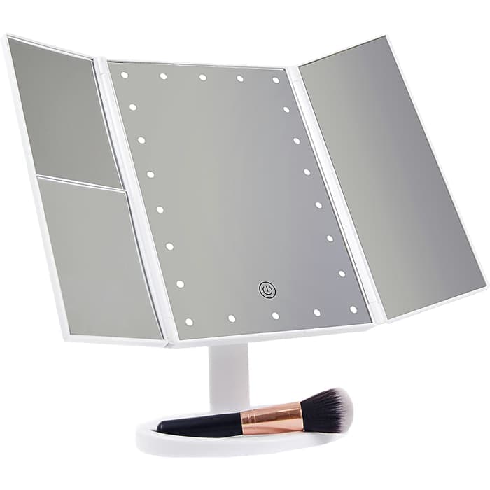 Makeup mirror makeup mirror with led light standing mirror magnifying