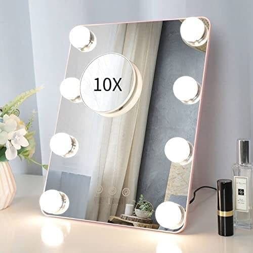 Makeup mirror vanity mirror with lights with 8 dimmable Makeup Mirror
