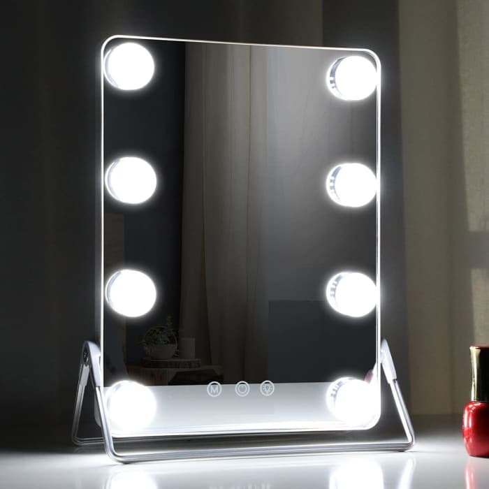 10x Magnifying Vanity Mirror With Lights With 8 Dimmable