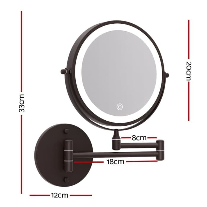 Embellir Extendable Makeup Mirror 10x Magnifying