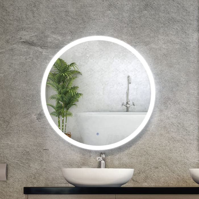 Embellir Led Wall Mirror Bathroom Light 80cm Decor Round