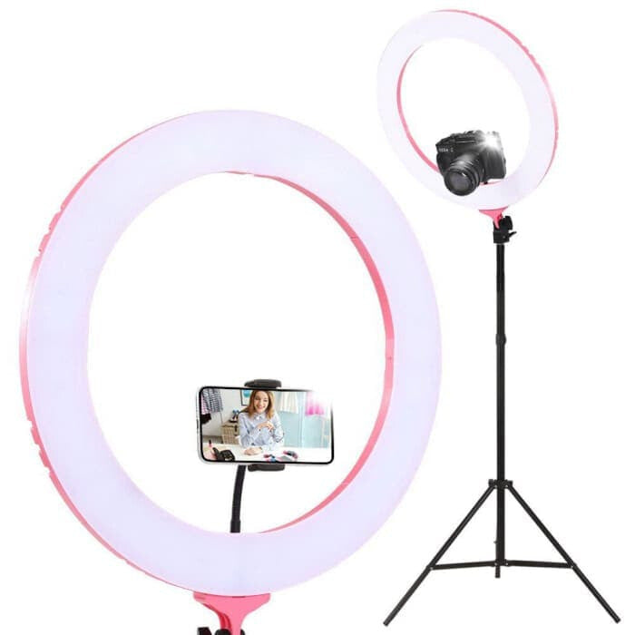 Embellir Ring Light 19’ Led 5800lm Pink Dimmable Diva