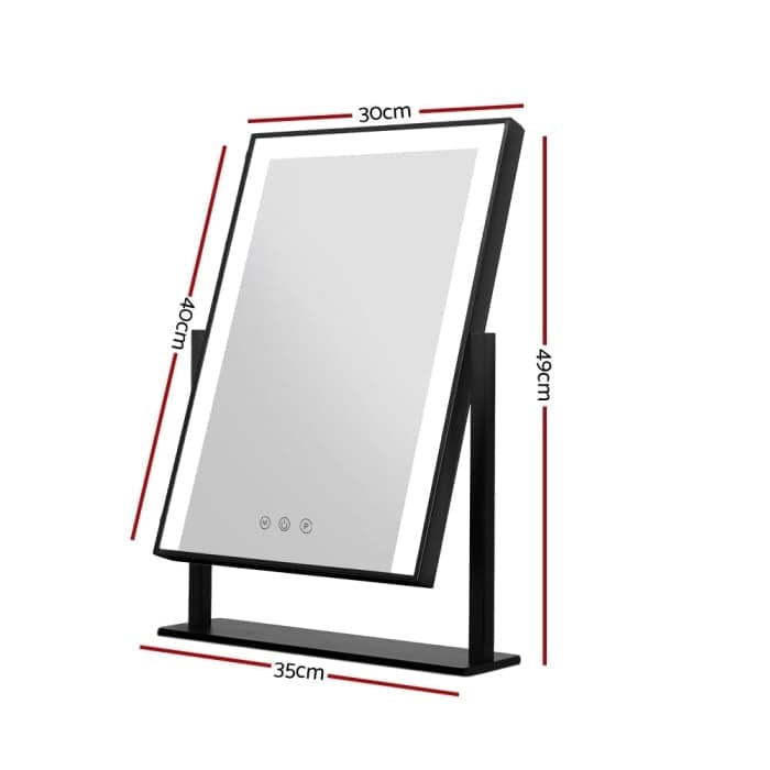 Embellir Standing Hollywood Makeup Mirror With Light Led