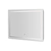 Embellir Wall Mirror 100x70cm With Led Light Bathroom Home