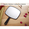 Load image into Gallery viewer, Extra Large Black Handheld Mirror With Handle (24 x 16 Cm) -