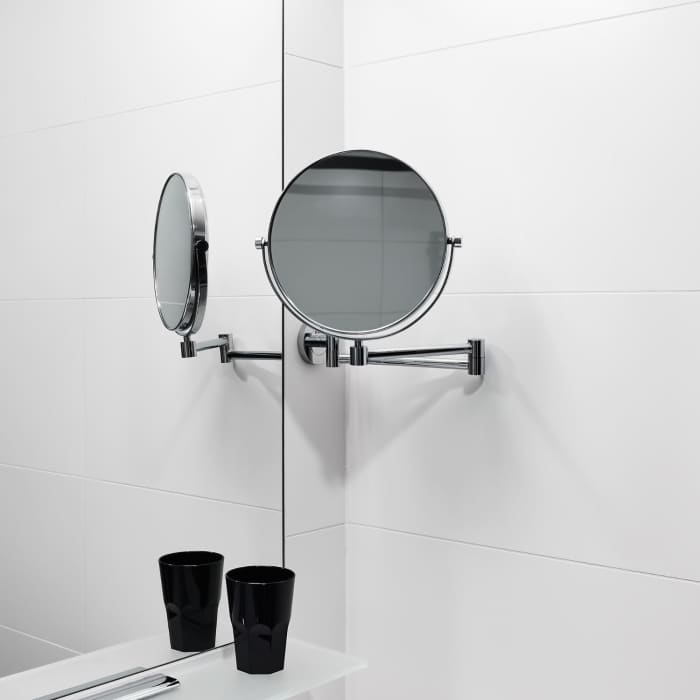Gominimo 7 Inch Double-sided Led Makeup Mirror With 10x