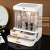 Load image into Gallery viewer, Gominimo Led Makeup Organizer With Led Makeup Mirror (white)