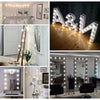 Hollywood Vanity Style Led Makeup Lights Mirror With 3