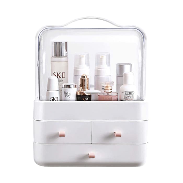 Makeup Organiser Storage Box - Cosmetic Jewellery Vanity
