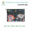 Pip Studio Combi Flower Festival Dark Blue Cosmetic Bag
