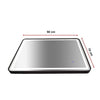 Rectangular Makeup Mirror Led Anti-fog 90x70cm - Home &