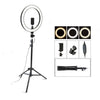 10’ Led Selfie Ring Light With 160cm Tripod - Makeup Mirror