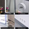 10x Magnification Mirror With Smart Touch Control And 3