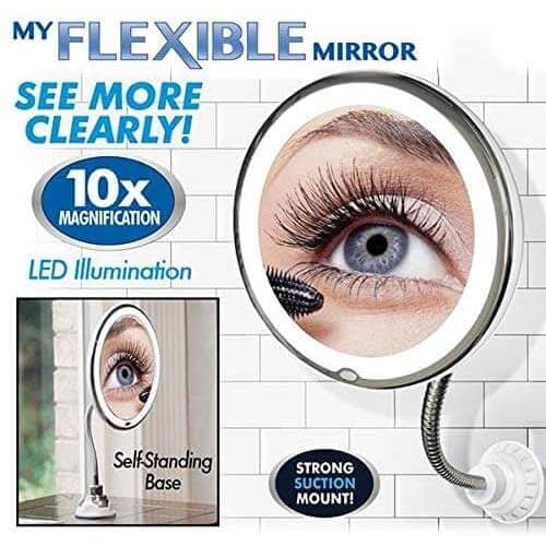 10x Magnifying Led Makeup Mirror - Health & Beauty > Makeup