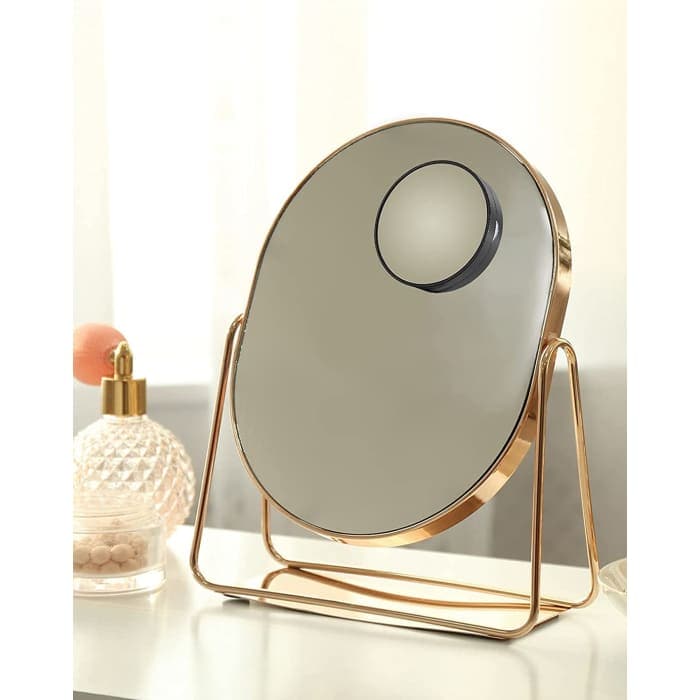 10x Magnifying Mirror And Eyebrow Tweezers Kit For Travel -