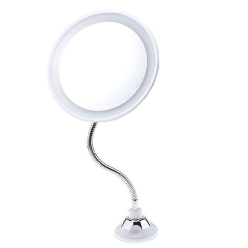 10x Magnifying Mirror With 3 Led Settings - Health & Beauty