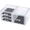 11 Drawer Clear Acrylic Cosmetic Organiser - Home & Garden