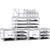 11 Drawer Clear Acrylic Cosmetic Organiser - Home & Garden