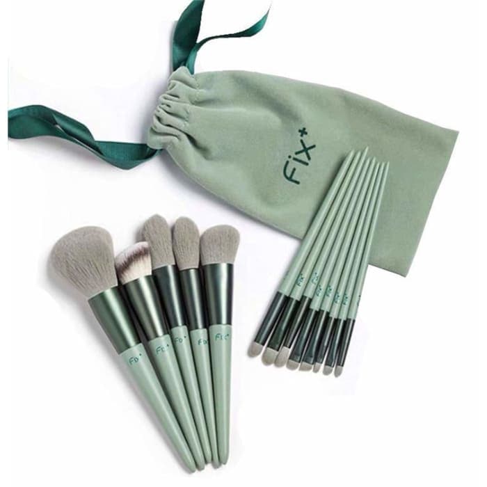 13 Pcs Makeup Brushes Sets Synthetic Foundation Blending