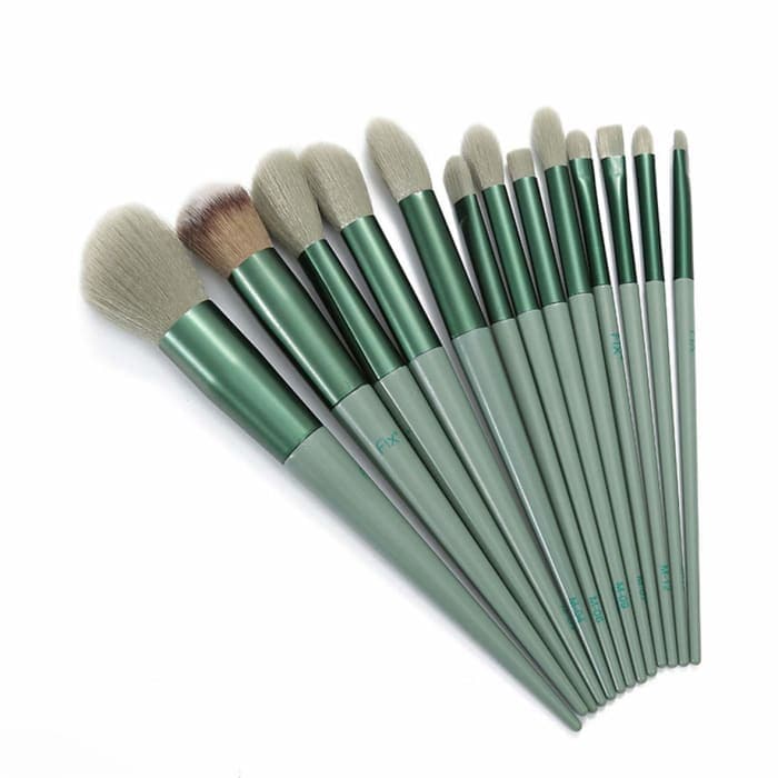 13 Pcs Makeup Brushes Sets Synthetic Foundation Blending