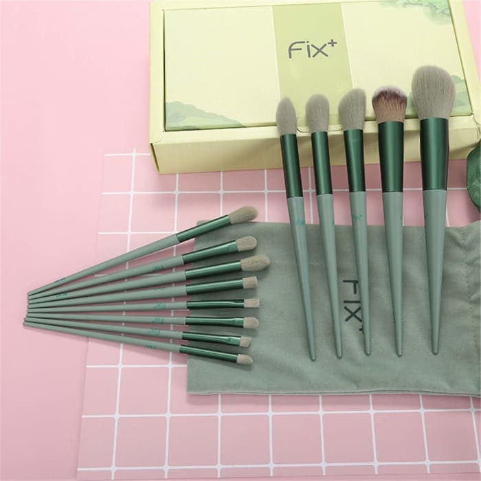 13 Pcs Makeup Brushes Sets Synthetic Foundation Blending