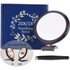 20x Magnifying Hand Mirror For Makeup Application (10 Cm