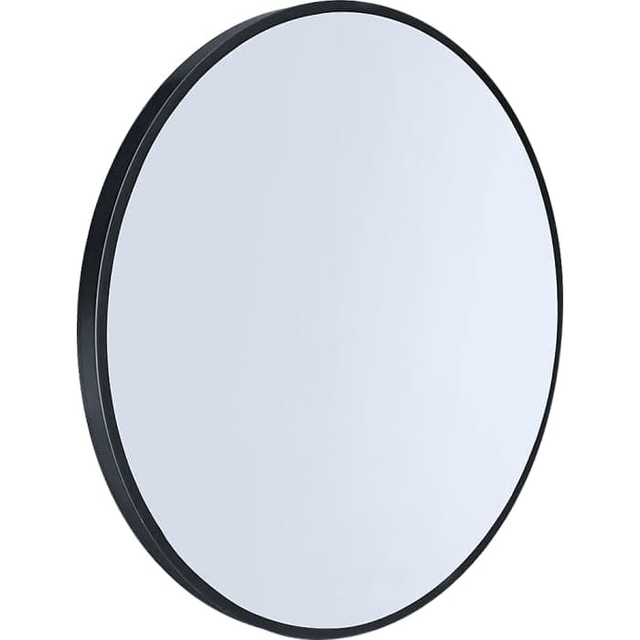 60cm Round Wall Mirror Bathroom Makeup Mirror By Della