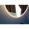 80cm Led Wall Mirror Bathroom Mirrors Light Decor Round