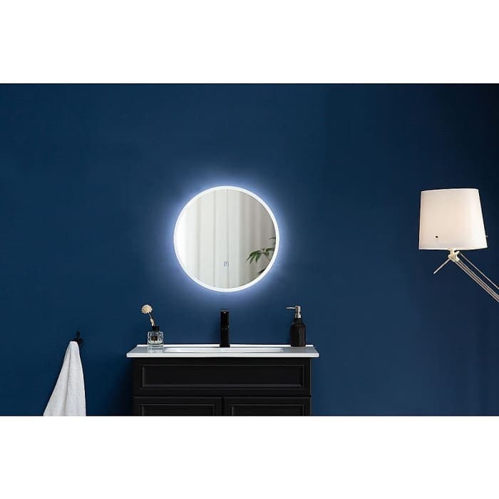 80cm Led Wall Mirror Bathroom Mirrors Light Decor Round -