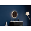80cm Led Wall Mirror Bathroom Mirrors Light Decor Round -