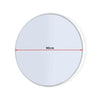 90cm Round Wall Mirror Bathroom Makeup Mirror By Della