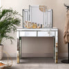 Artiss Dressing Table Set Console Table With Mirror