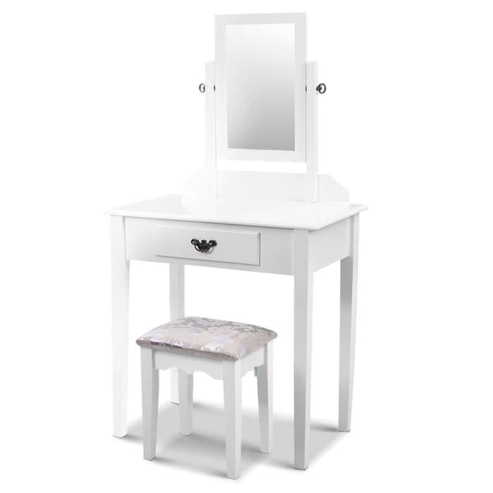 Artiss Dressing Table Stool Set Makeup Mirror Jewellery