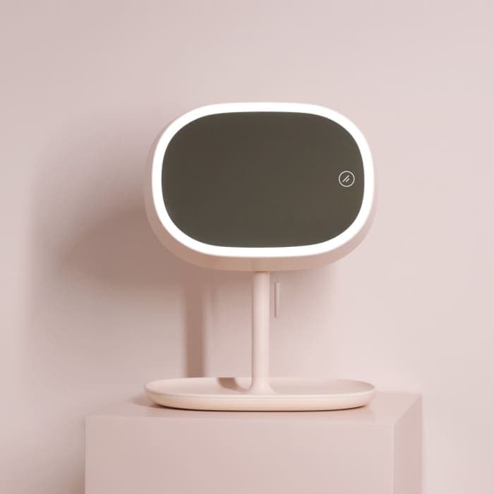Cosmetic Two Side Makeup Mirror & Desk Lamp 2 In 1 - Makeup