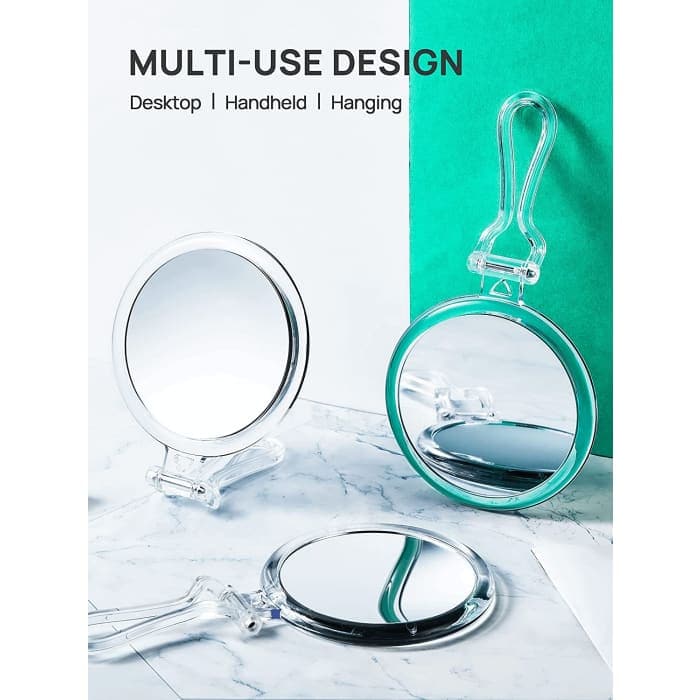 Double-sided 1x/20x Magnifying Foldable Makeup Mirror