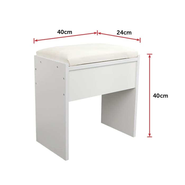 Dressing Table Stool Mirror Jewellery Cabinet Makeup