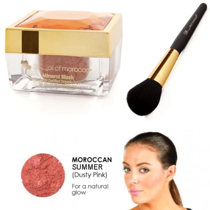 Duo Pack Argan Blush Moroccan Summer 10g + Blush Brush -