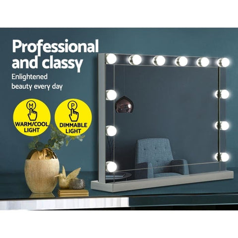 Embellir Hollywood Makeup Mirror - 12 Led Bulbs Vanity
