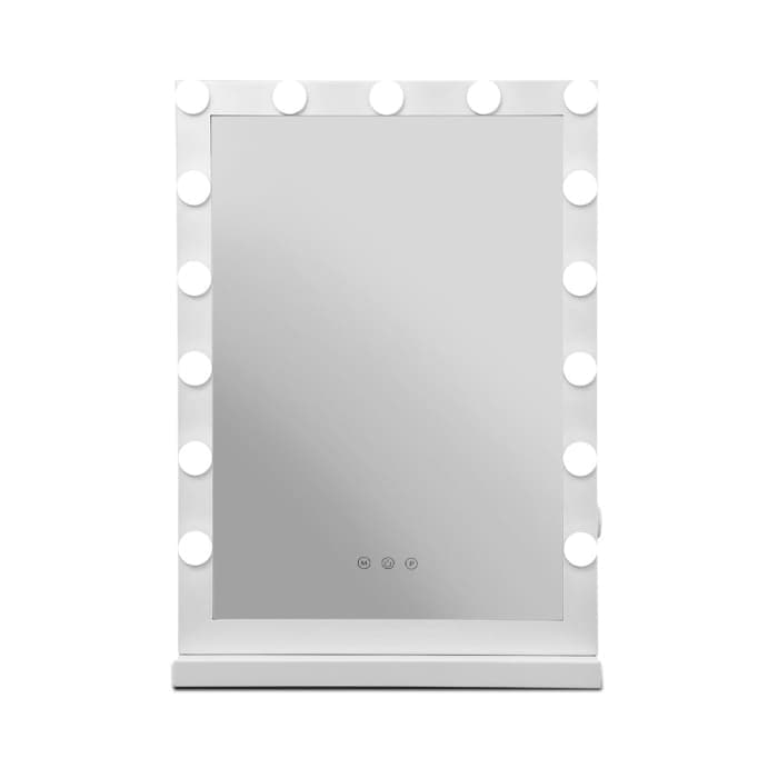 Embellir Hollywood Makeup Mirror - 15 Led Bulbs - Health &