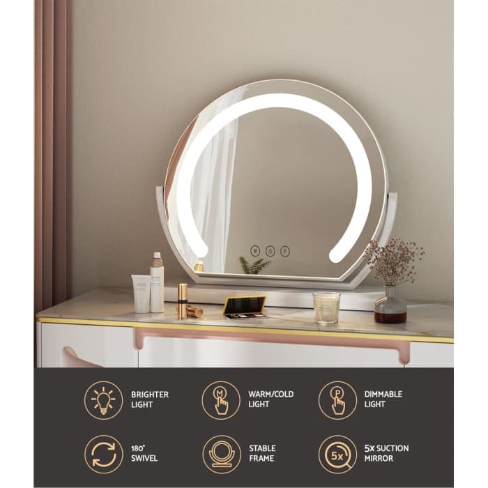 Embellir Hollywood Makeup Mirror With Led Lights & Dimmable
