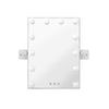 Embellir Hollywood Wall Makeup Mirror With 12 Led Bulbs