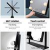 Embellir Led Standing Makeup Mirror - Black - Health &