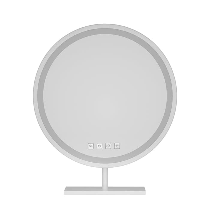 Embellir Makeup Mirror With Bluetooth And Led 50cm - Health