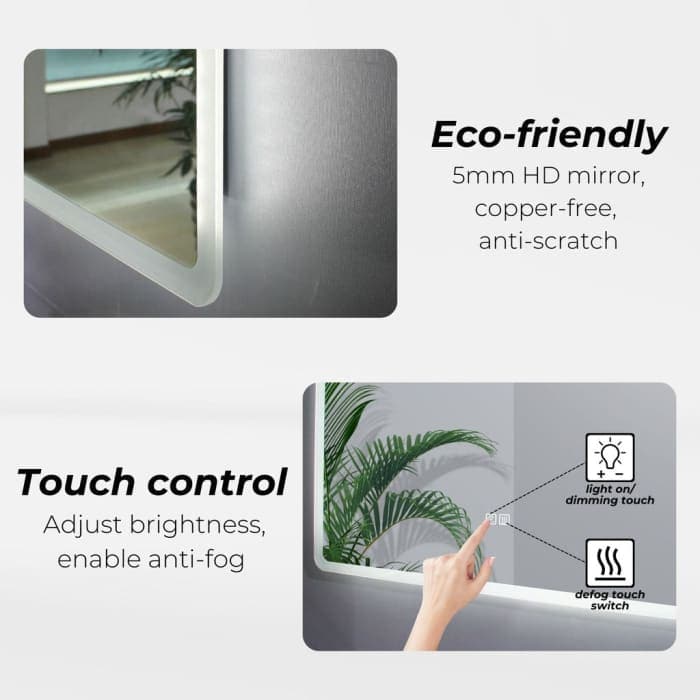 Gominimo Led Bathroom Hollywood Mirror - Health & Beauty >