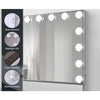 Hollywood Makeup Mirror With Lights (silver 60 x 53cm) -