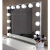 Hollywood Makeup Mirror With Lights (silver 60 x 53cm)