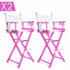 Load image into Gallery viewer, La Bella 2 Set Pink Folding Tall Chair Dark Humor Movie