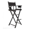 La Bella Black Folding Tall Chair Dark Humor Movie Director