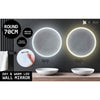 La Bella Led Wall Mirror Round Touch Anti-fog Vanity 70cm