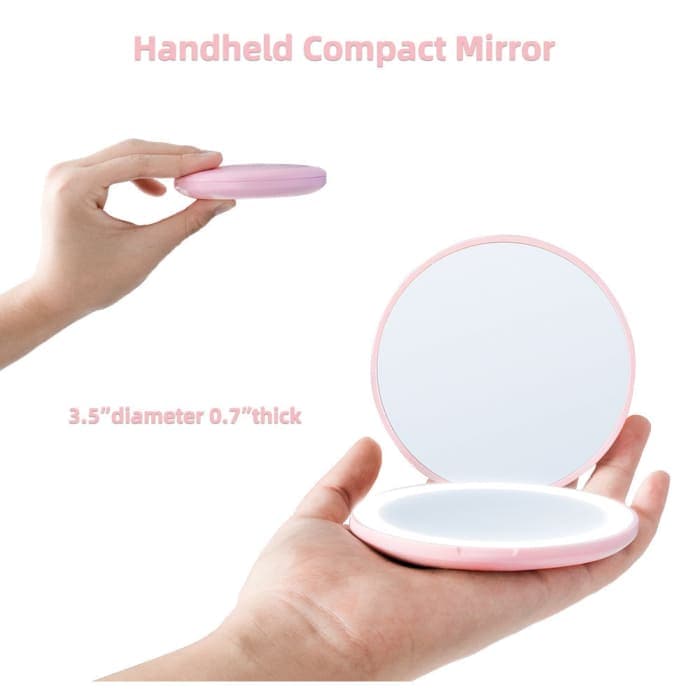 Led 10x Portable Magnifying Mirror - Apparel & Accessories